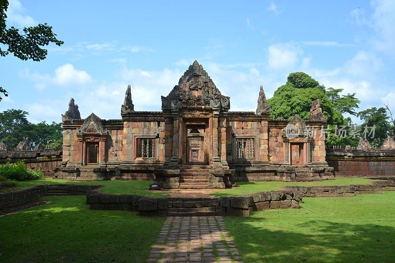 Prasat Muang Tam 寺，武里南府，伊桑，泰国